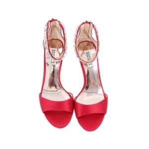 Badgley Mischka Satin Heels